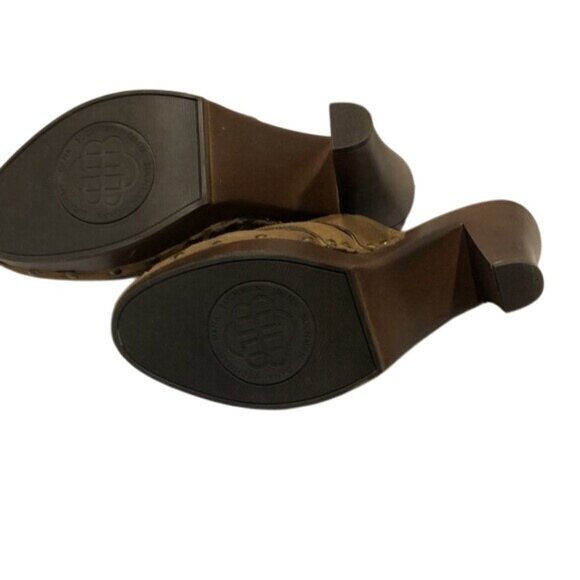 Dana Buchman Womens Brown Leather Clogs Shoes 9.5 - Picture 5 of 6